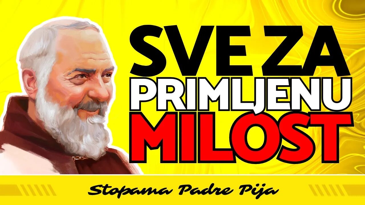 Sve za primljenu milost