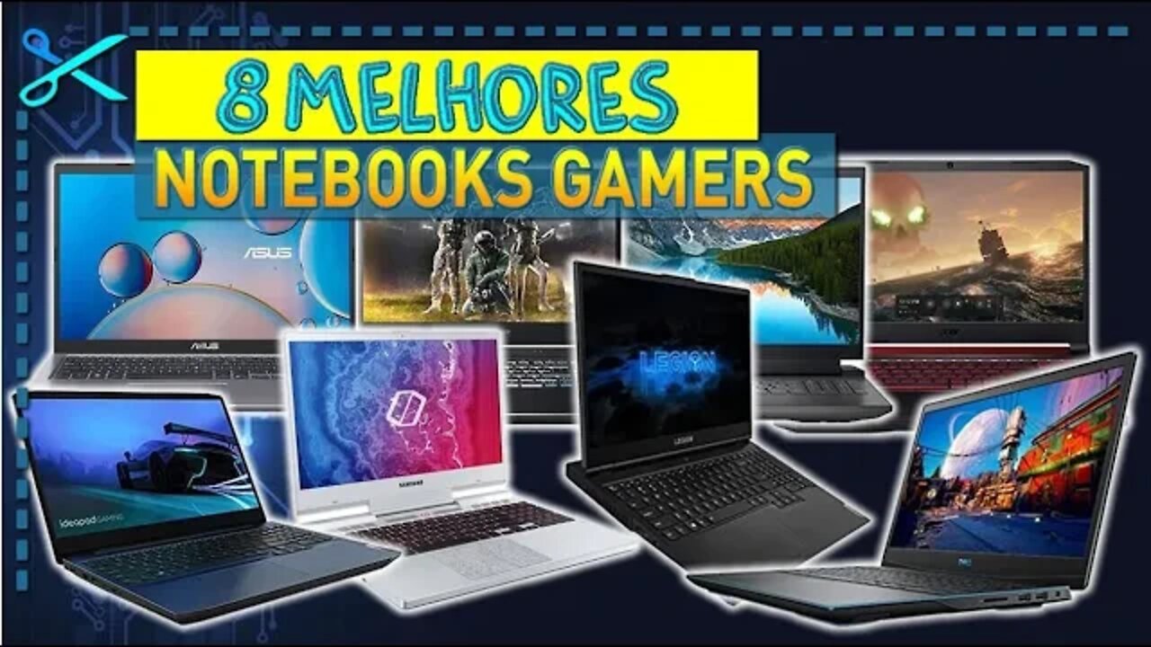 🏆 8 Melhores Notebooks Gamers