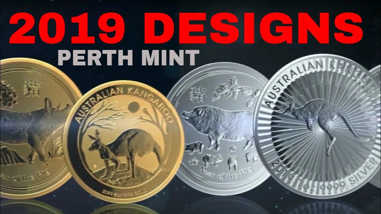 2019 Perth Mint Actual Coin Video: Lunar Pig, Kangaroo, Kookaburra, Koala