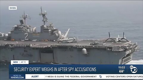 Security expert weights in after spy accusations
