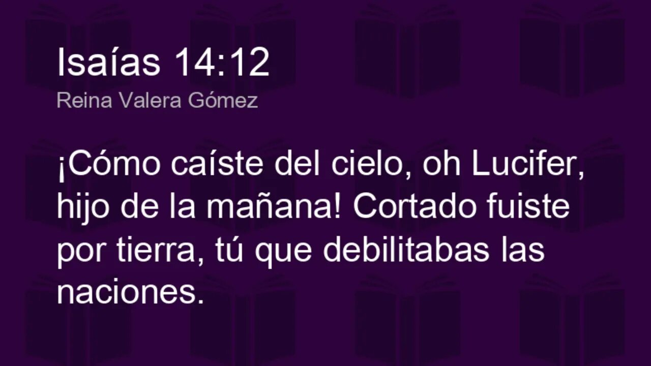 ¡Como has caido del cielo, lucero de la mañana!