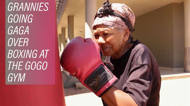 60+ only in South Africa’s Gogo boxing gym