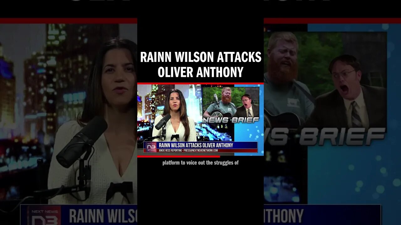 Rainn Wilson Attacks Oliver Anthony