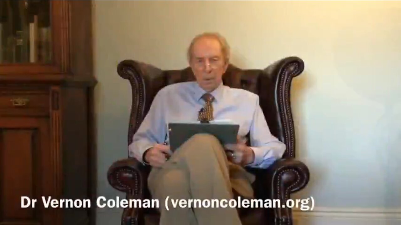 DR. VERNON COLEMAN - MEDICAL PROOF THE COVID JAB IS "MURDER"