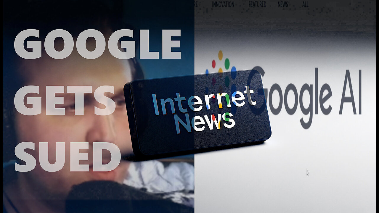 Google Gets SUED stealing NEWS