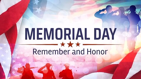 We Remember and Honor those who have fought for this country….. 🫡