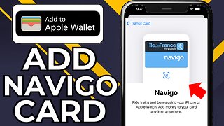 HOW TO ADD NAVIGO CARD TO APPLE WALLET