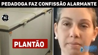 Pedagoga que 'ocultou' o marido no congelador conta como aconteceu em entrevista exclusiva