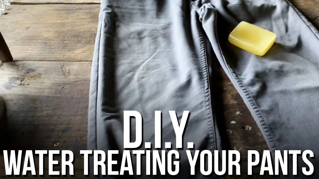 Water Treating Your Pants - An Inexpensive Gear Hack!