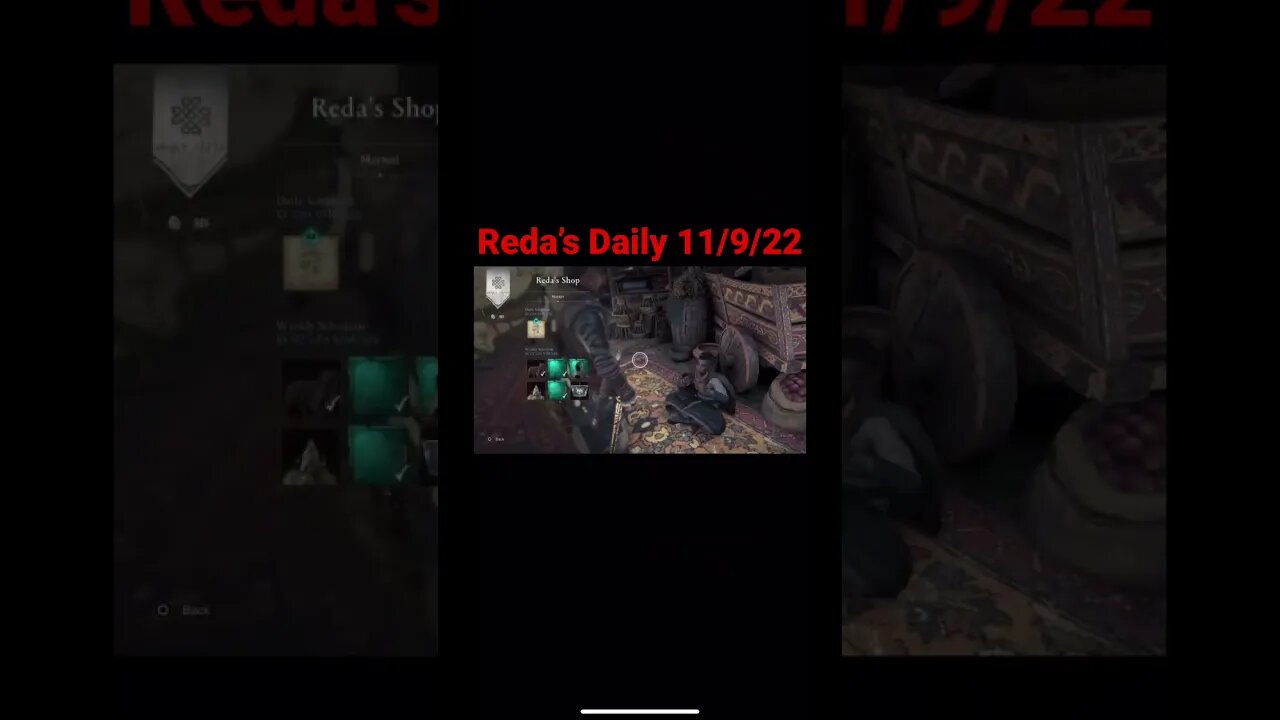 Reda’s Daily 11/9/22