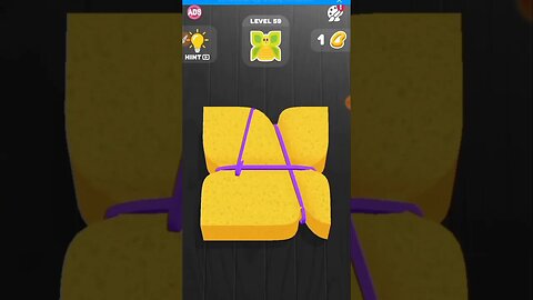 sponge art level 59 #trending #viral #viralsorts #shortfeed #tiktok #sorts #money