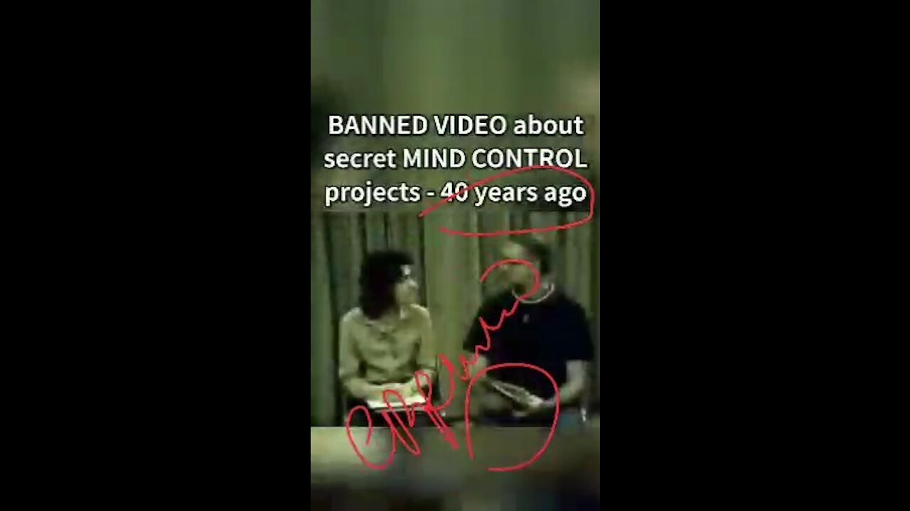 CIA Secret Mind Control Projects