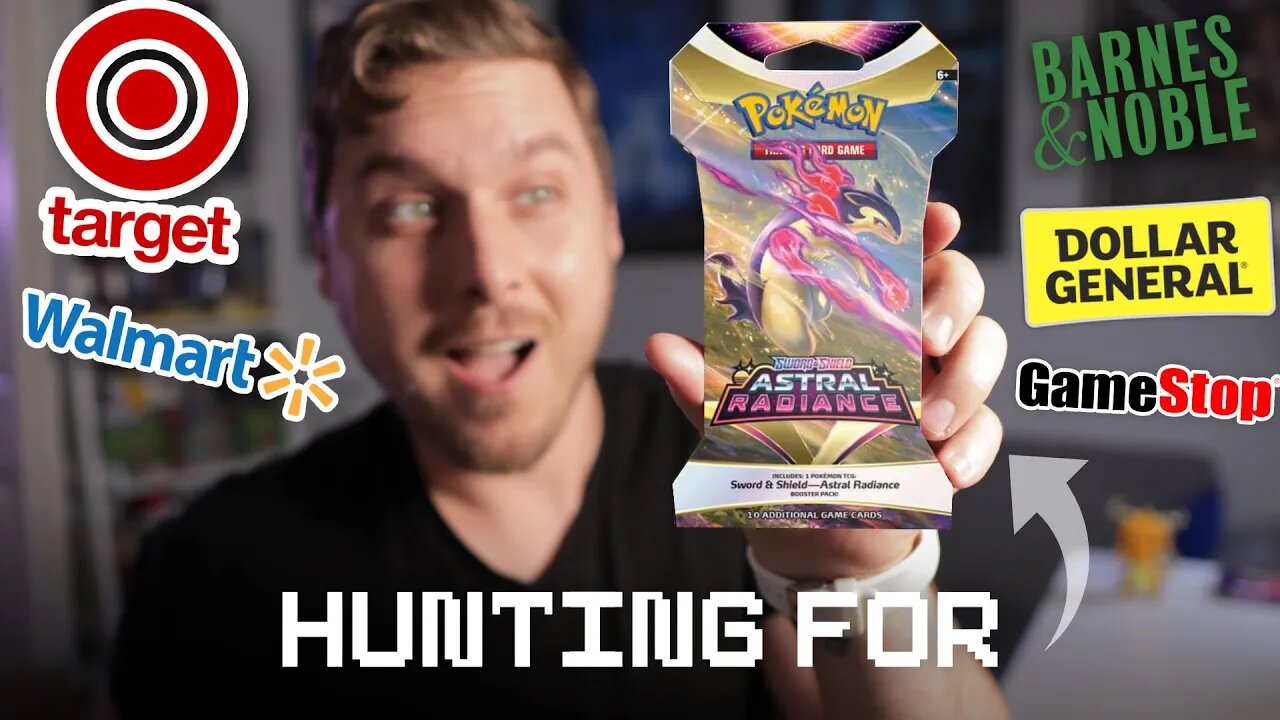 Can we find Pokemon: Astral Radiance in Stores EARLY? (Pokémon Card Hunt)