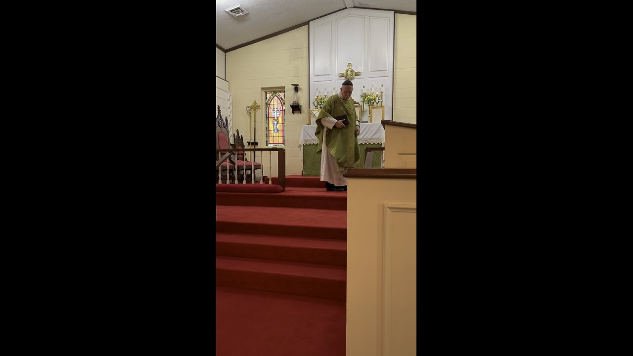 Fr. Crowder’s Sermon from Trinity XXIV