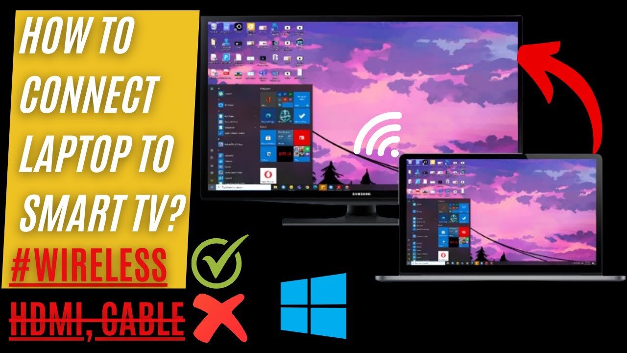 How to Connect Laptop to Any Smart TV without HDMI cable | Step-by-Step Guide