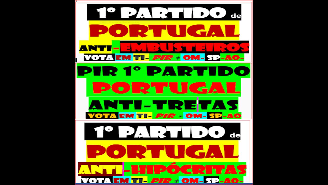 PORTUGAL-PIR-PARTIDO INDEPENDENTE DO REFERENDO-IFC PIR 2DQNPFNOA