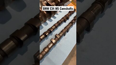 BMW E34 M5 Camshafts #bmw #bmwe34 #bmwm5 #diy #restoration #cars #automotive #cars #engine #mechanic