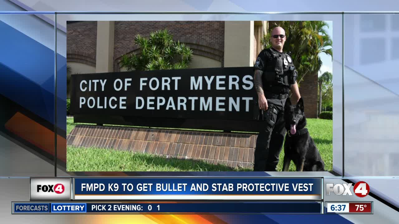 FMPD K9 to get new protective vest
