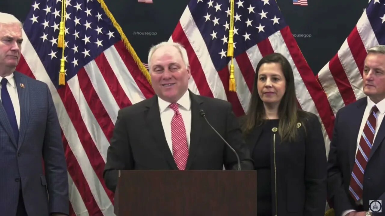 Majority Leader Steve Scalise Press Conference | March 28, 2023