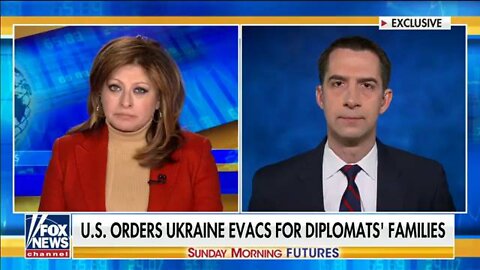 Biden 'bears a lot of the blame' for Russia's deployment of troops to Ukraine's border: Sen. Cotton