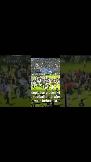 Deadly Soccer Game: Police Release Tear Gas on Crowd #shorts