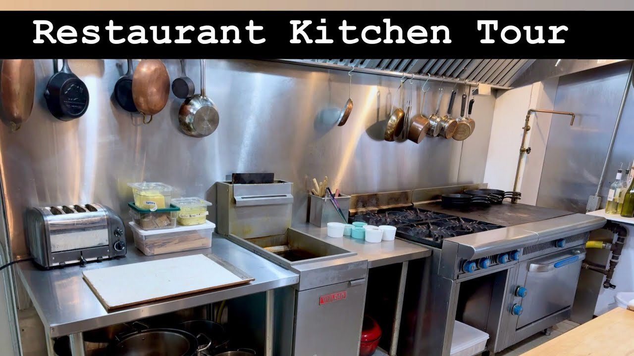 Small Restaurant Kitchen Walk-Through