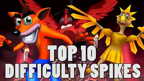 Top 10 Difficulty Spikes in Video Games