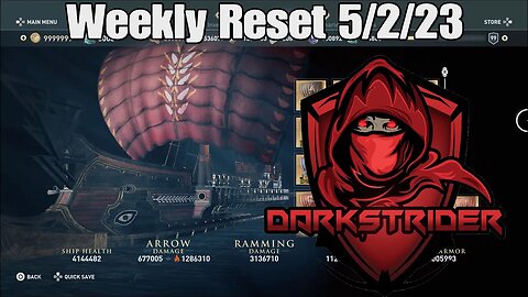 Assassin's Creed Odyssey- Weekly Reset 5/2/23