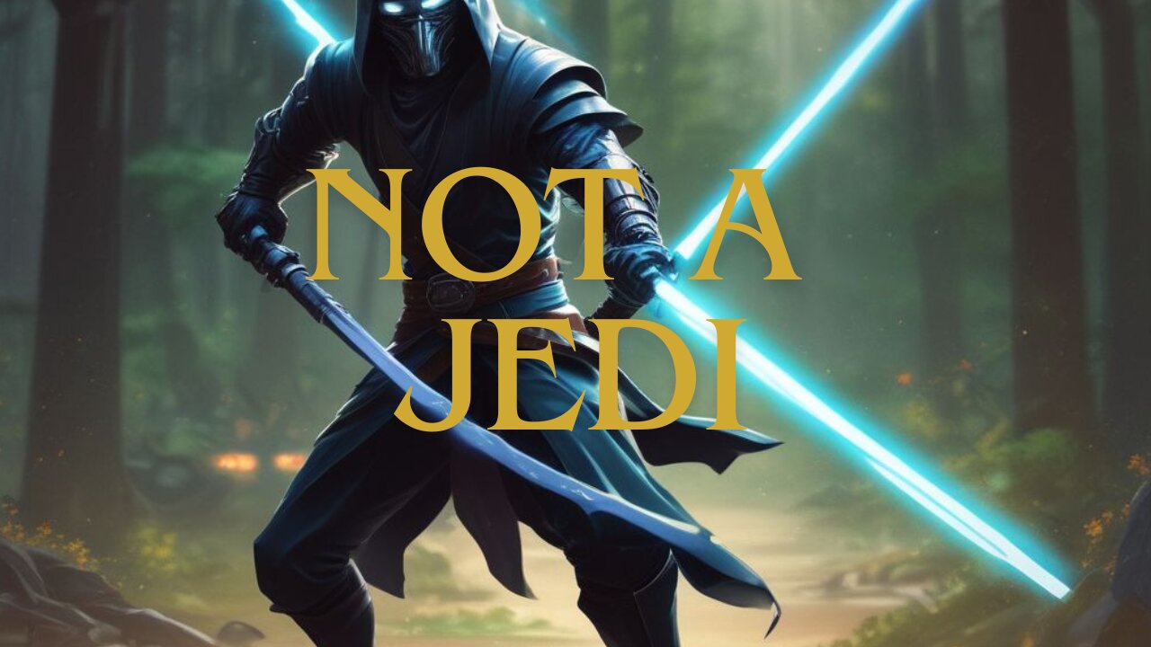 I Know How To Use The Lightsaber But I'm Not A Jedi.