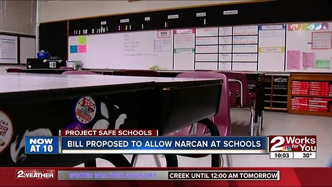 Bill proposed to give school nurses access to Narcan