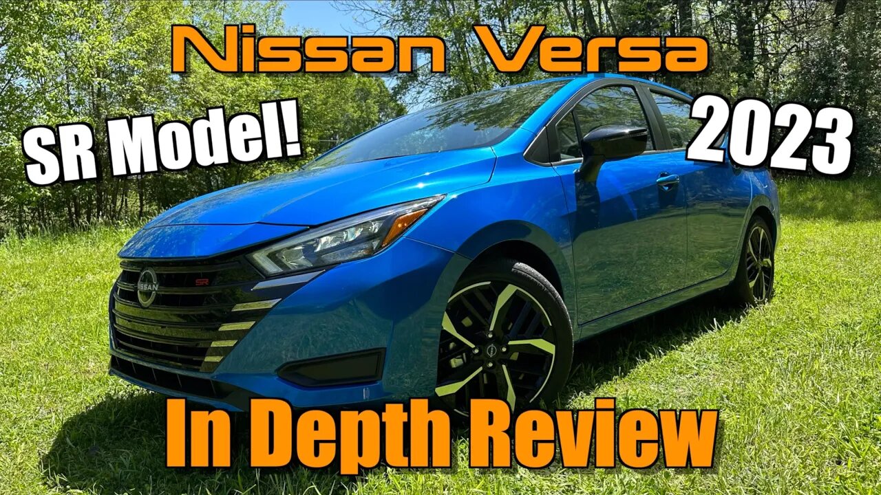 2023 Nissan Versa SR: Start Up, Test Drive & In Depth Review