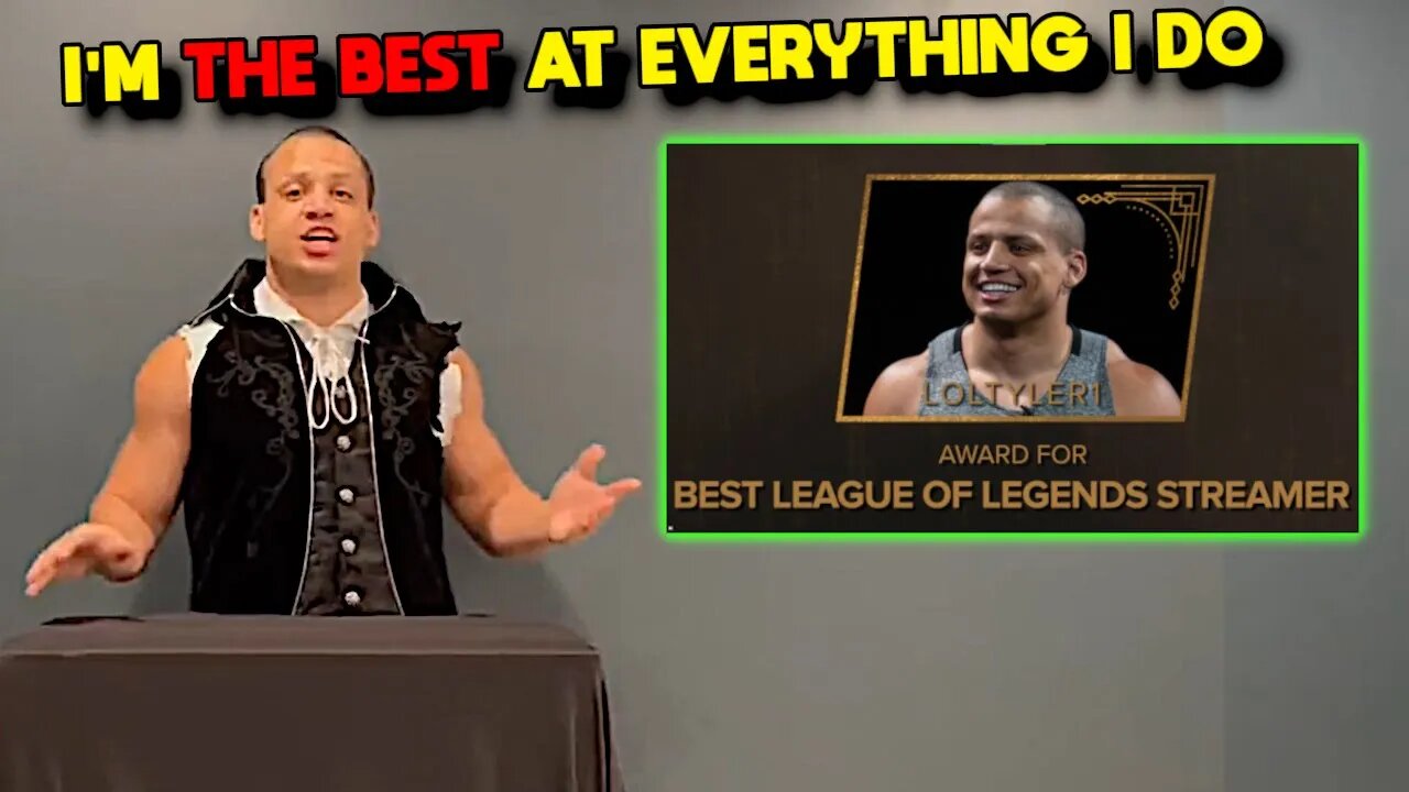 Tyler1 WINS LoL Streamer Award