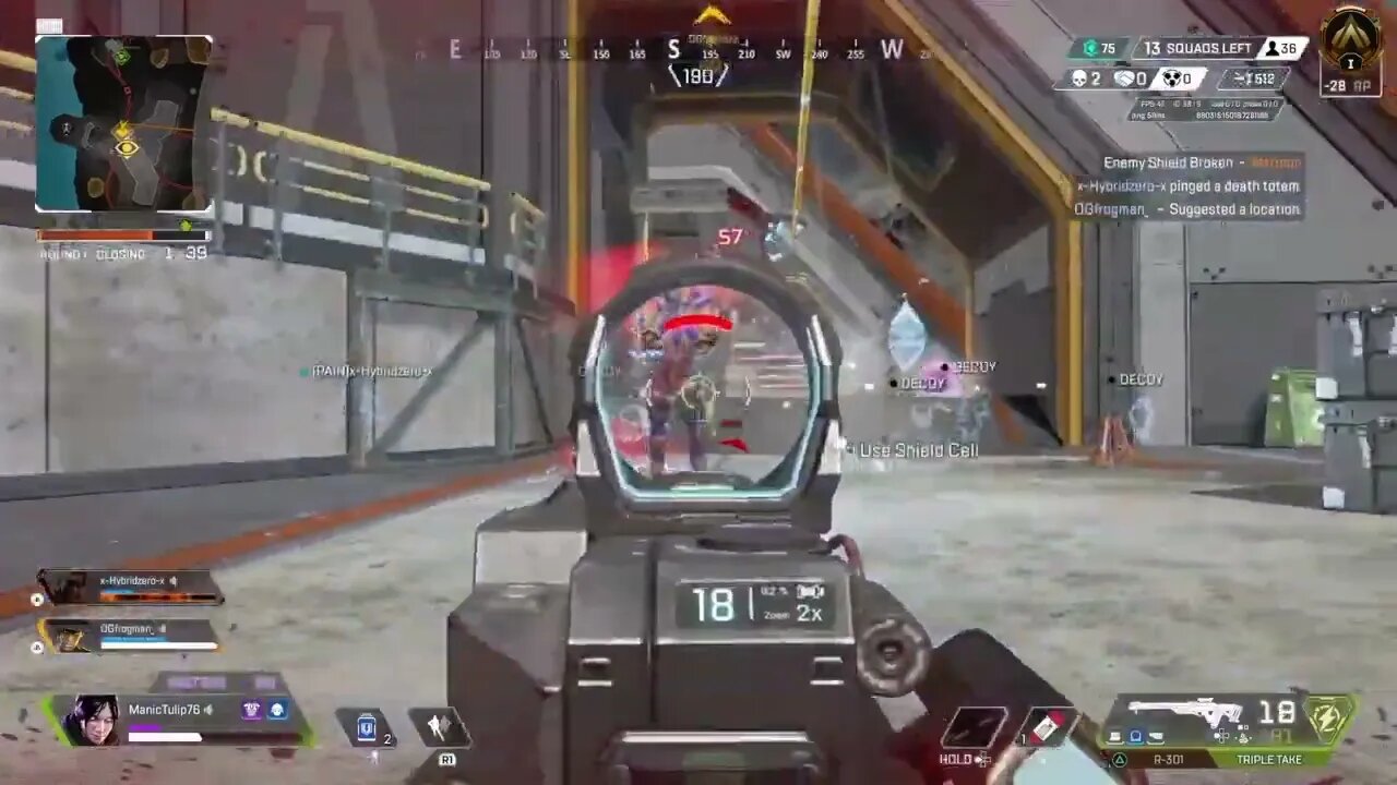 Triple Take Squad Wipe - Apex Legends