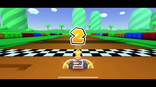 Mario Kart Tour - Peach Cup Challenge: Time Trial Gameplay