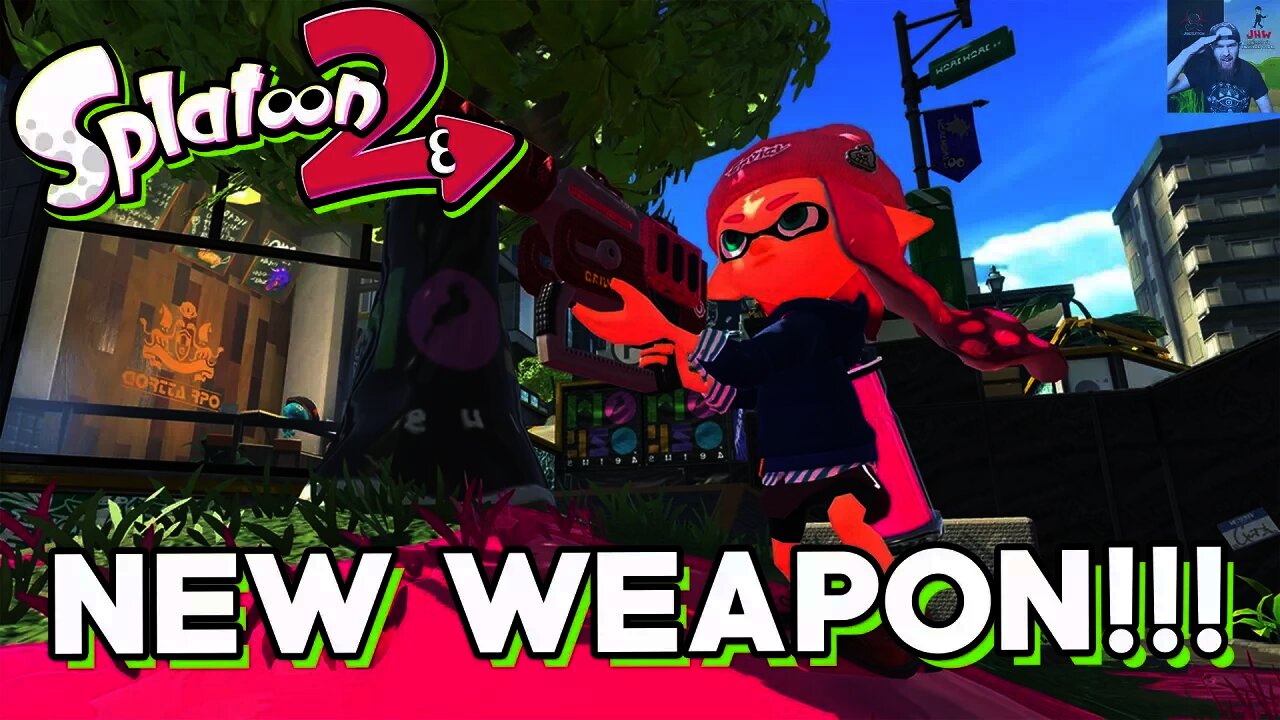 Splatoon 2 - Rapid Blaster Pro DLC Coming TONIGHT!