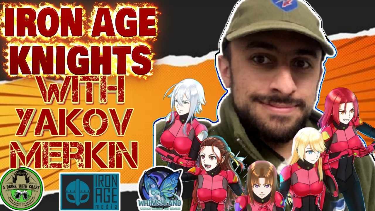 Iron age Knights #50 with Amaranth Angels Creator Yakov Merkin