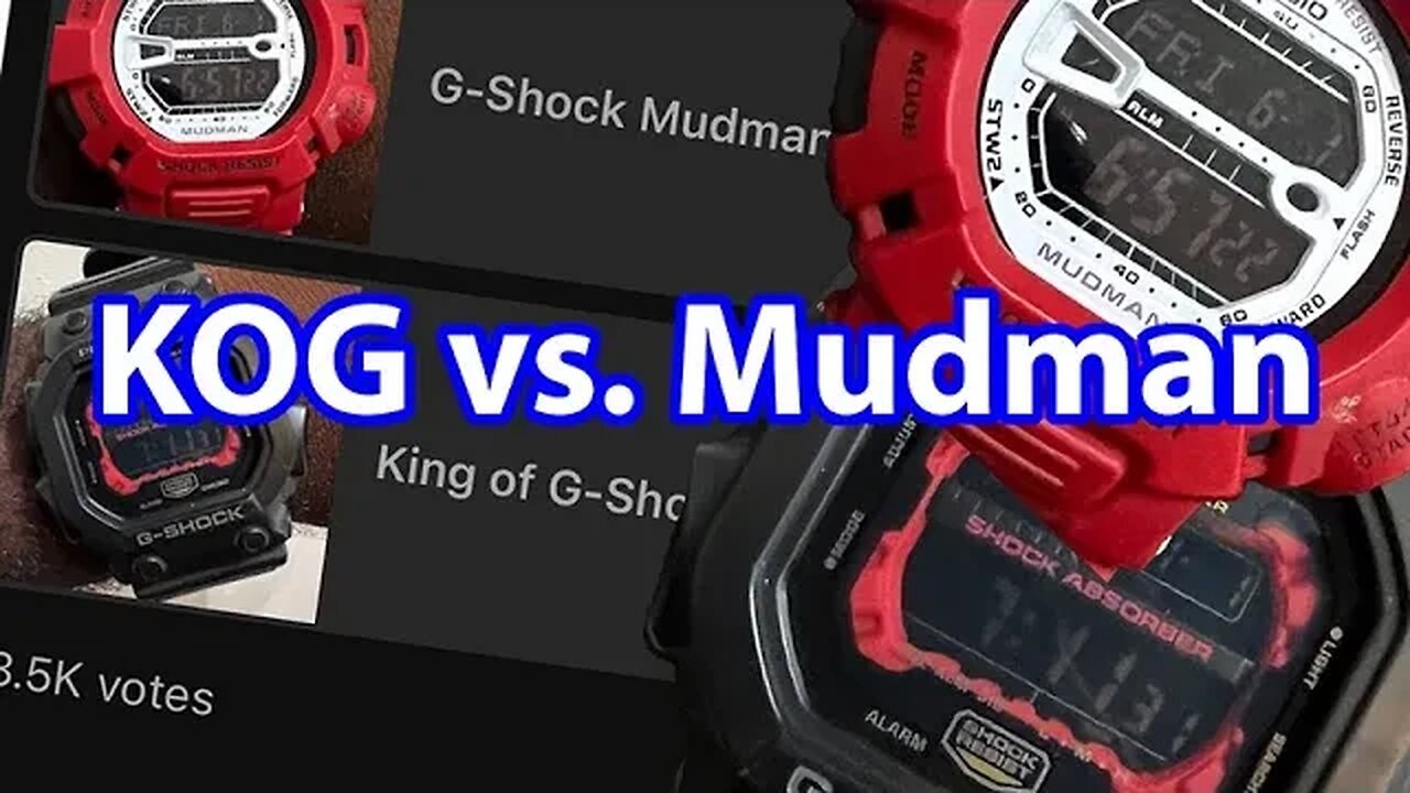 King of G-Shock vs Mudman | AYO! Daeni