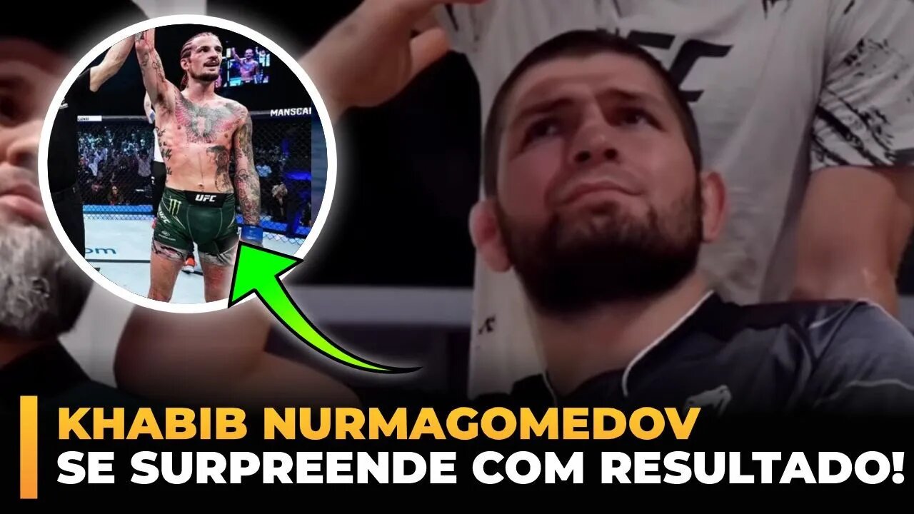 KHABIB NURMAGOMEDOV SE SURPREENDE COM RESULTADO DE LUTA NO UFC 280!