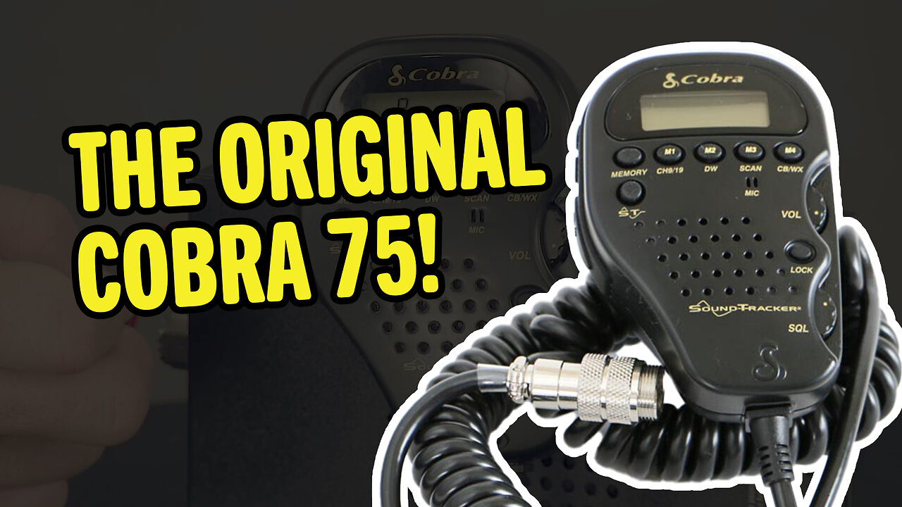 The Original Cobra 75 WX ST (now discontinued)