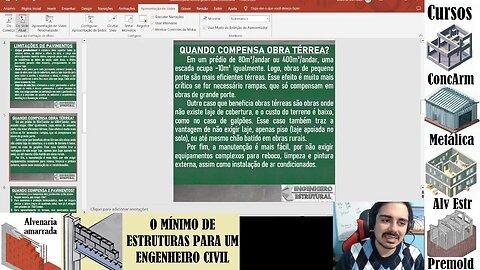 Quantos pavimentos geram uma obra mais economica - Eng. Estrutural