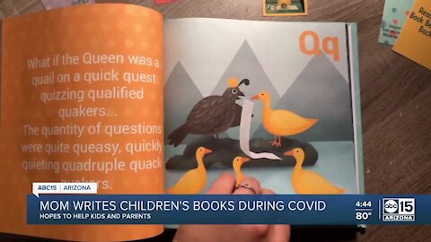 Valley mom writes children's books during COVID