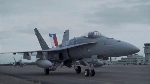 Marine F/A-18s Deploy to Hyakuri Air Base, Japan