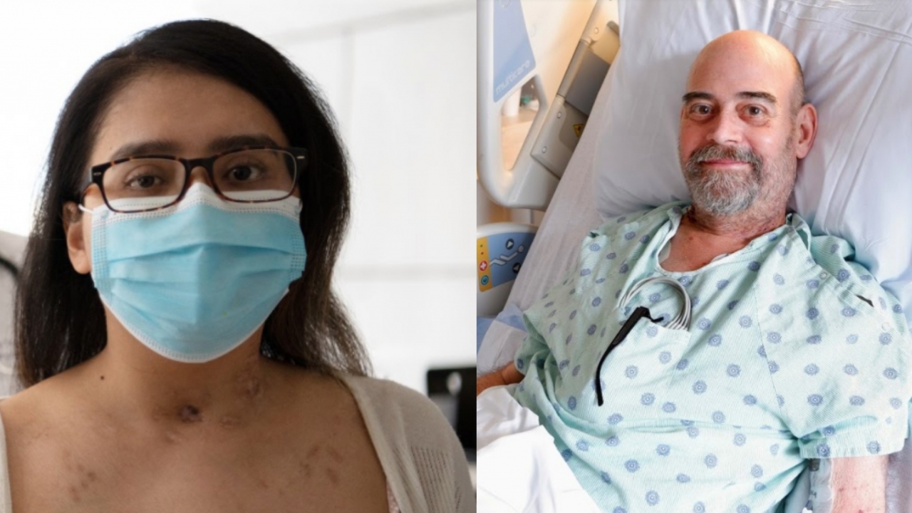 Patients Share Stories Of Double Lung Transplant After COVID-19