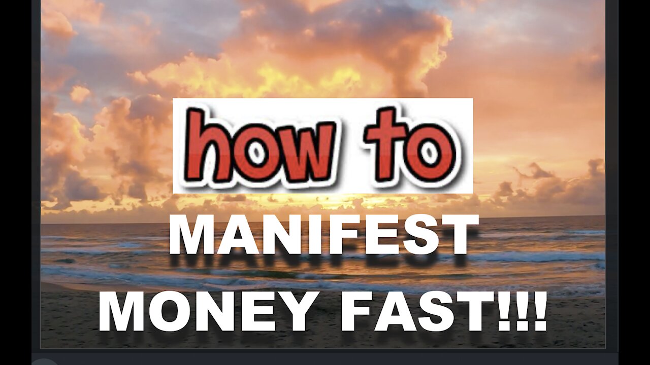 Law of Attraction Subconscious Mind Manifest Money