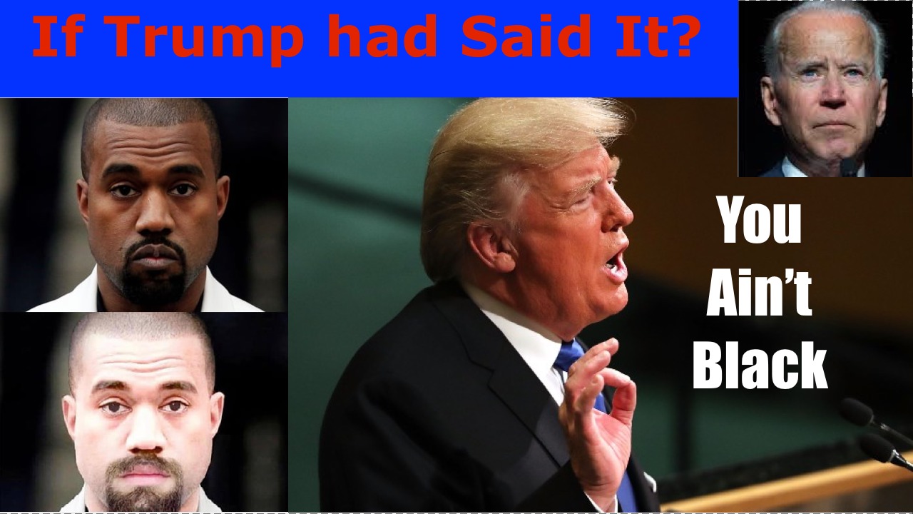 What if Trump Said #YouAintBlack ? Media Double Standard + Joe Biden's Get Out of Jail Free Card