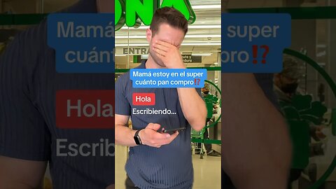 Mamá estoy en el super cuánto pan compro⁉️