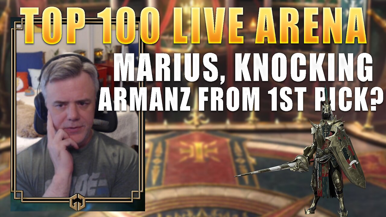 Top 100 Live Arena - Marius, Knocking Armanz from 1st Pick? || Raid: Shadow Legends