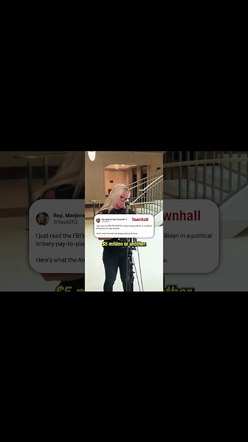 "This was ILLEGAL!" MTG Reveals What She Saw in the FBI's Document on the Biden Crime Family