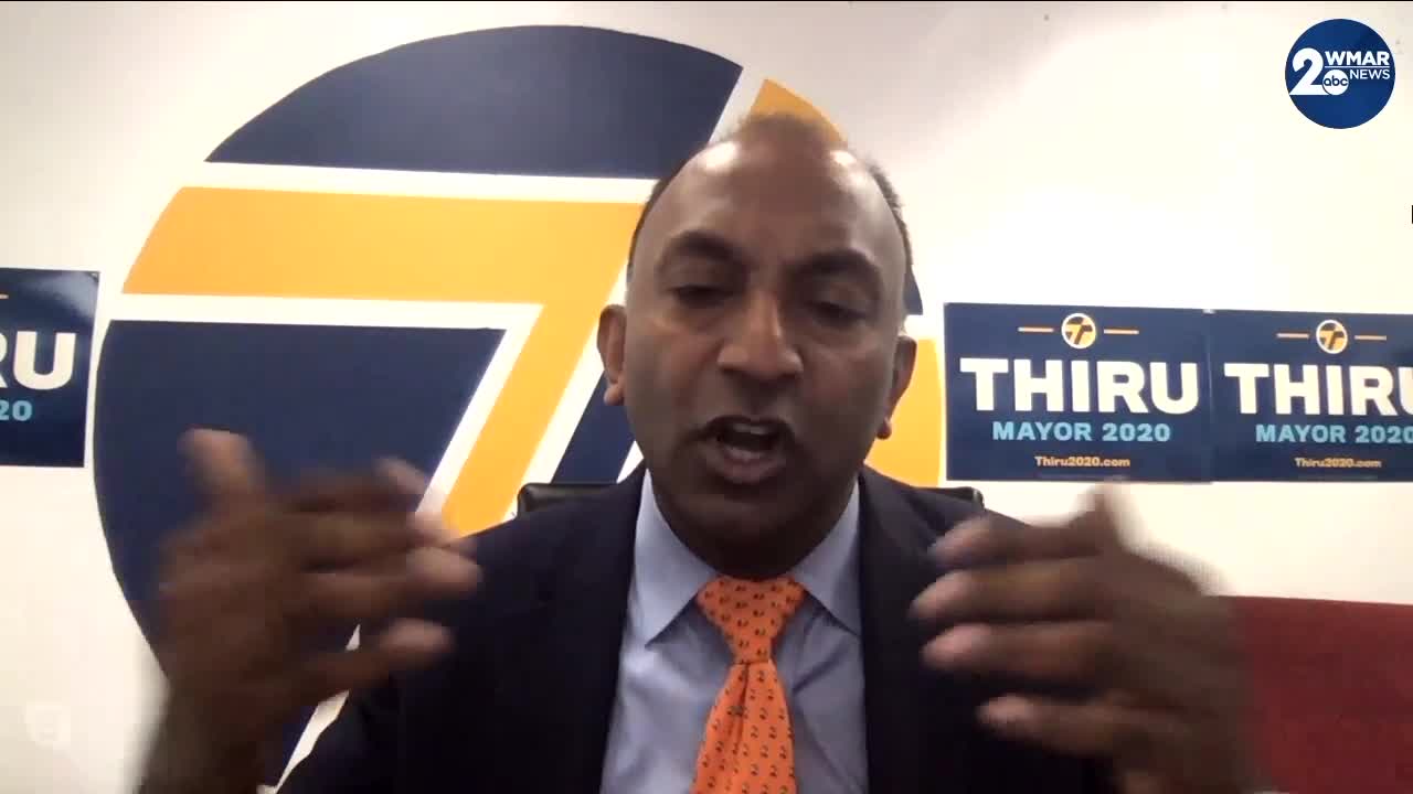 Baltimore Mayoral candidate Thiru Vignarajah on the BPD budget