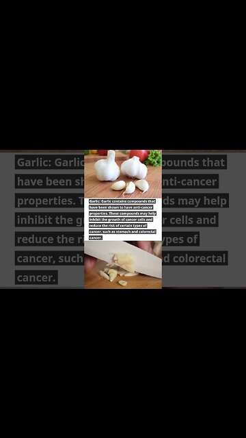 Cancer Fighting Foods 💪#food #fight #cancer #diet #healthy